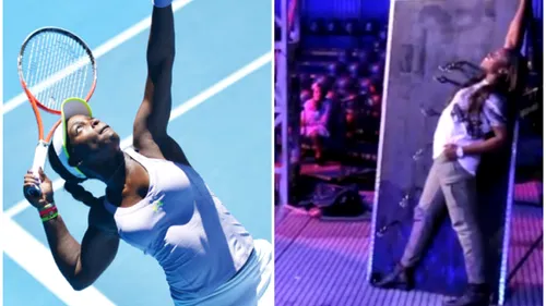 Curaj sau nebunie? VIDEO | Sloane Stephens, în cel mai periculos post de asistentă