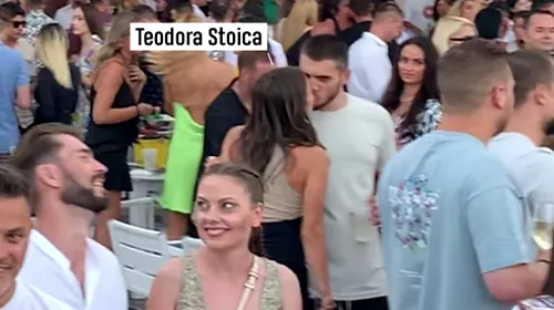 Ce mai face Teodora, fiica lui Mihai Stoica. Frumoasa tânără, surprinsă alături de iubit și prietene la un club de fițe din Mamaia | FOTO & VIDEO EXCLUSIV