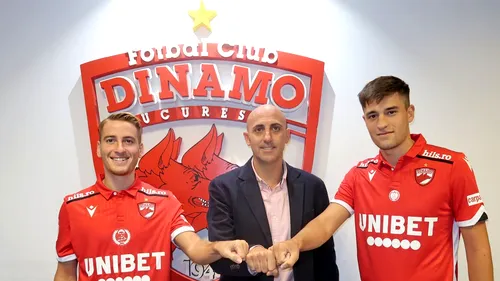 OFICIAL! Dinamo, două noi transferuri! Raul Garcia Asid și Antonio Iglesias Hidalgo vin în Ștefan cel Mare! Anunțul lui Rufo Collado | FOTO