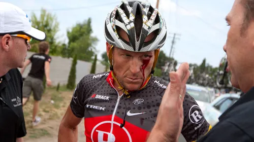 Lance, însângerat! VIDEO| Armstrong a suferit un accident oribil în California