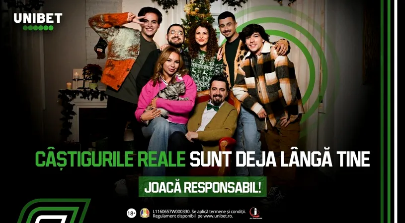 (P) Unibet lansează campania „Câștiguri Adevărate” - cu Cosmin Natanticu drept ambasador al sărbătorilor autentice