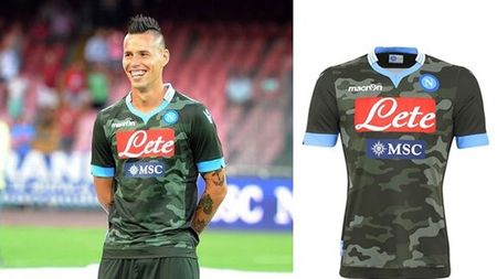 Napoli, în camuflaj pentru noul sezon