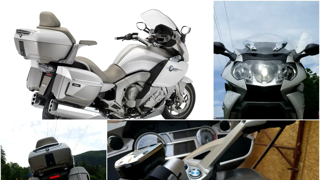 REPORTAJ | Întoarcerea Regelui. ProSport a testat cea mai exclusivistă motocicletă de pe șosele: BMW K1600 GTL Exclusive, varianta 2015
