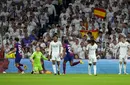 El Clasico incendiar: încă o fază extrem de controversată în Real Madrid – FC Barcelona, după ce catalanii au cerut gol, dar arbitrul a decis că mingea nu a depășit linia porții lui Lunin