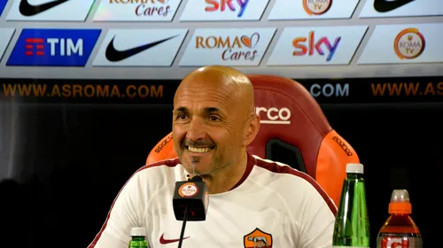 Luciano Spalletti, avertisment pentru Astra: „Am lăsat acasă mai mulți jucători, dar vrem să câștigăm pentru a crește brandul Roma”