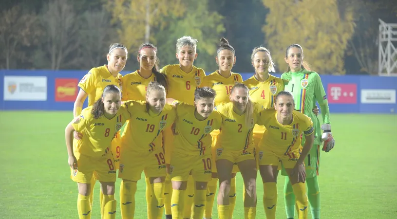 Se întorc fetele la fotbal! România joacă în această seară cu Belgia, în deplasare, în preliminariile UEFA Women’s EURO 2022. Cum arată clasamentul grupei