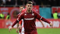 Motivul pentru care a căzut transferul kosovarului Drillon Hazrollaj de la Rapid în Albania! A rămas rezervă neutilizată cu Sepsi. EXCLUSIV