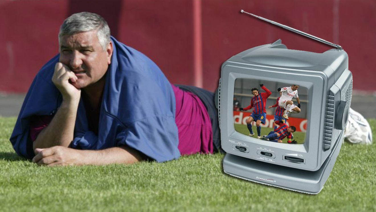 "Mi s-a făcut rușine când mă uitam la Steaua-Fiorentina!"
