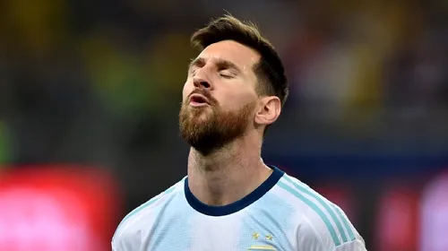 Lionel Messi, reacție dură după eliminarea de la Copa America: „Brazilia nu a fost mai bună!”