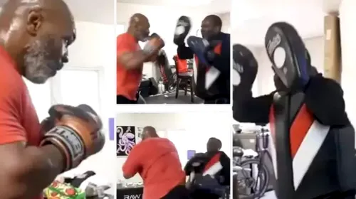 Mike Tyson se întoarce în ring! Antrenamentul care l-a făcut pe starul MMA, Khabib, să exclame: „Nu îmi vine să cred. E la un alt nivel” | VIDEO