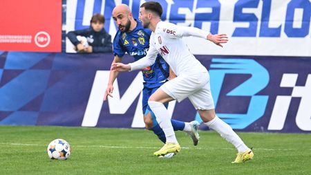 Unirea Slobozia - CFR Cluj 0-1. Daniel Pancu debutează cu victorie pe banca ardelenilor