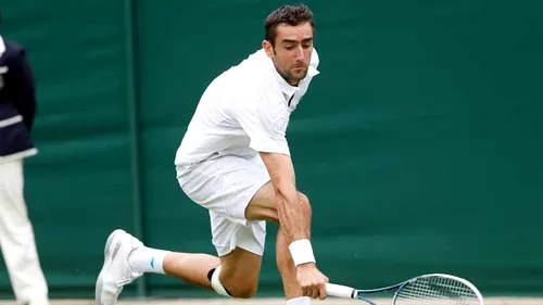Marin Cilici a negat faptul că a simulat o accidentare pentru a se retrage de la Wimbledon