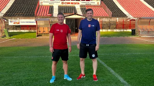 OFICIAL | Flavius Stoican este noul antrenor al CSM Reșița. Cristian Bobar, cuvinte mari despre ”principalul” cu care a mai colaborat în Valea Domanului și la Dinamo