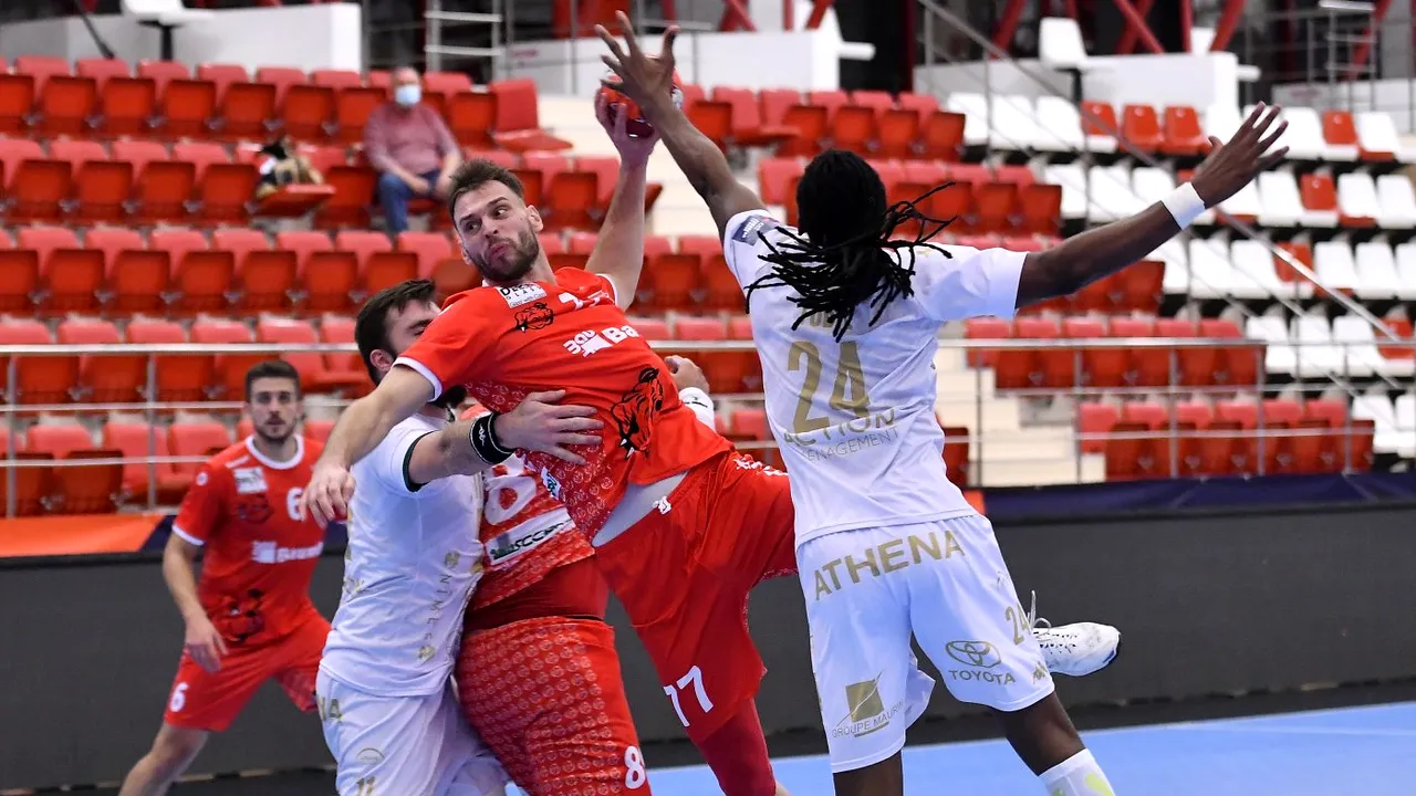 Dinamo - Nimes 29-27 în European Handball League. Reprezentanta României a obținut o victorie ca în vremurile bune. Saeid Heidarirad a fost din nou eroul „câinilor roșii”