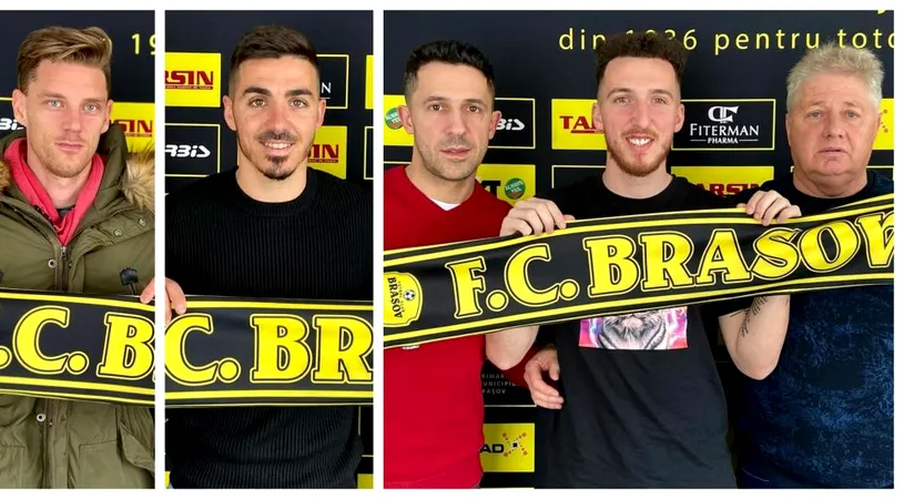 FC Brașov și-a amânat pentru câteva zile plecarea în stagiul din Turcia. Au semnat Luka Maric, Marko Tesija și Răzvan Andronic, nu și Lambrinoc