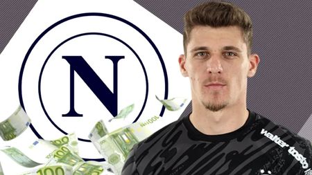 Antonio Conte, lovitură pentru transferul lui Ştefan Târnovanu de la FCSB pentru 7.000.000 de euro. Antrenorul lui Napoli a decis