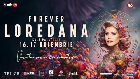 Un concert eveniment care celebrează 40 de ani de la debutul Loredanei în muzică, de la prima ei apariție la concursul „Steaua fară nume” în 1984