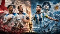 Polemică live Anglia – Argentina, semifinala de azi la Cupa Mondială: „It’s coming home cu Bellingham și Kane! Da, echipa, că trofeul e deja în pat cu Messi”