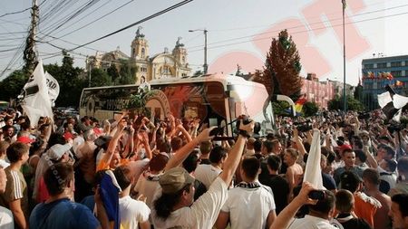 FOTO** Fiesta la Cluj pentru "U"