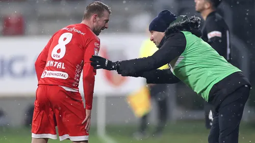 Liviu Antal, atacantul echipei UTA, a reușit cel mai rapid gol în acest sezon de Liga 1, cu Academica Clinceni. Arădenii au și un record negativ