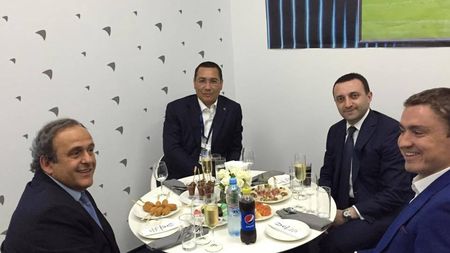 Ponta: "I-am mulțumit lui Platini pentru sprijinul acordat în organizarea Campionatului European 2020"