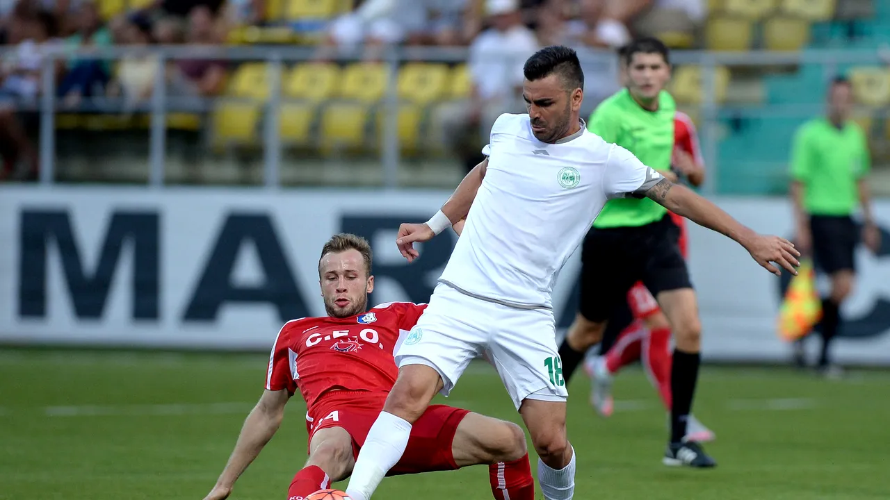 Victorie uriașă pentru Concordia! Chiajna - CFR Cluj 2-1. Marian Cristescu a fost eroul gazdelor, deși a ratat un penalty la 1-1