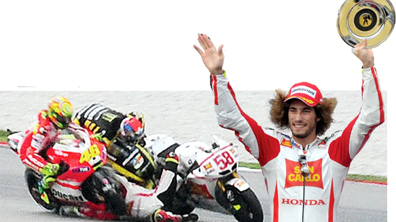 Marco Simoncelli, unul dintre cei mai talentați motocicliști, a murit duminică pe pista de la Sepang:** 