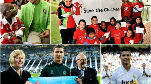 Inima de aur din spatele aroganței. Cristiano Ronaldo și milioanele donate în scopuri caritabile: de la victimele cutremurului din Nepal la copiii nevoiași din Palestina. „Tatăl meu m-a învățat să-i ajut pe ceilalți”