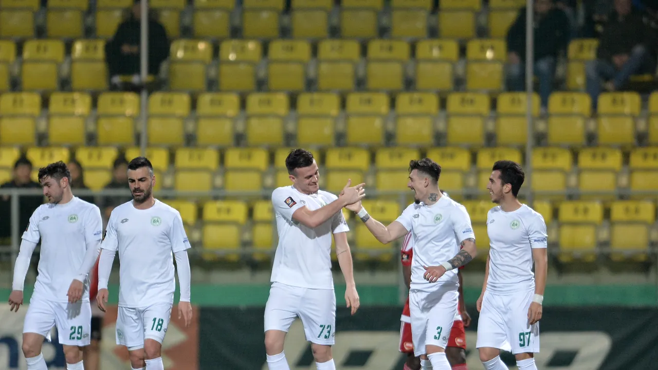 Andrei Marc a înscris golul începutului de campionat. VIDEO | Reușita fostului dinamovist din partida cu Viitorul