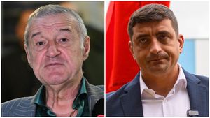 Gigi Becali i-a arătat lui George Simion cine e șeful între ei doi! Ce a făcut patronul FCSB, în direct la TV: „Vreau să anunț chestia asta”