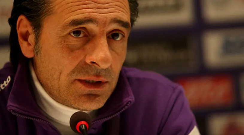 Prandelii, nemulțumit de arbitrajul partidei AC Milan - Fiorentina