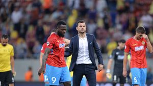 Eroul FCSB-ului, sincer: "M-am supărat puțin". Mesajul lui Gnohere pentru Becali, după "dubla" din Israel