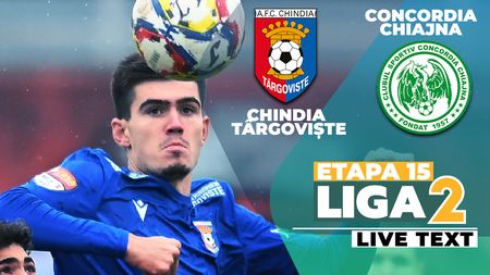 Chindia și Concordia remizează în ultimul meci din Liga 2 în 2023 și termină anul sub locurile de play-off. Autogol, penalty apărat și gol egalizator marcat pe final la Târgoviște
