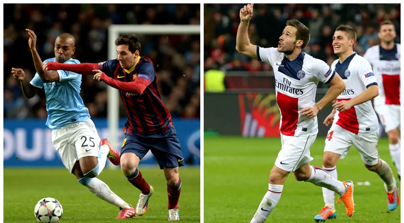 LIVE BLOG Liga Campionilor. Messi o califică pe Barca în sferturi și stabilește un nou record. Barcelona - City 2-1 și PSG - Leverkusen 2-1