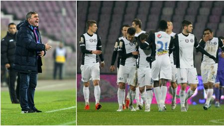 Pentru cine trag arbitrii, Gică? Viitorul a deschis scorul la Timișoara din penalty inventat. În etapa 18, Craiova era "tocată" înaintea meciului cu echipa lui Hagi. Viitorul e campioana absolută a loviturilor de la 11 metri