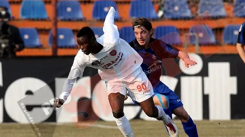 Portocalele dăunează grav liderului** FCM Tg. Mureș – Oțelul 1-0