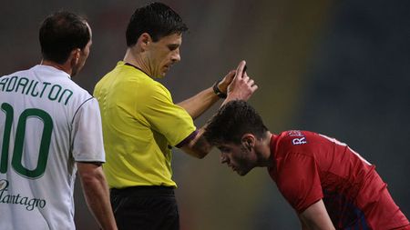 Sandu nu a fost dat pe spate de sârbul Mazic:** "Dacă arbitra un român la fel, sigur ieșeau discuții!" Nașu' explică de ce a fost de acord cu importul de "fluierași"