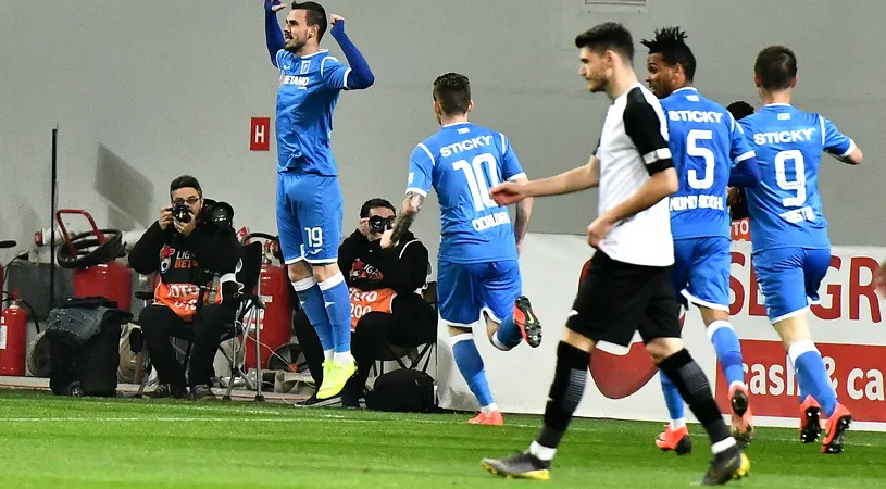 U Craiova - Astra 1-2. Oltenii au condus, dar au uitat fotbalul pe final. Cum arată clasamentul la startul play-off-ului 