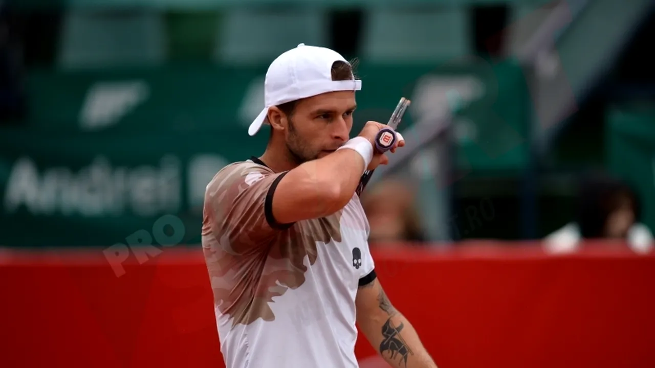 Adrian Ungur, eliminat în sferturile de finală la Sibiu Open de către un tenismen fără clasament ATP