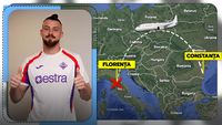 Radu Drăgușin la Fiorentina, cu avion privat de pe malul mării! Povestea completă a zilei spectaculoase în care tricolorul a ajuns în Serie A. EXCLUSIV