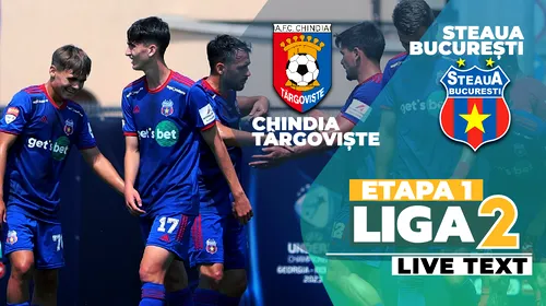 Final fierbinte la Târgoviște, unde Steaua a egalat in extrem în fața Chindiei, pe un stadion ”Eugen Popescu” plin. 1-1 după joc în care s-a marcat la început și final din faze controversate