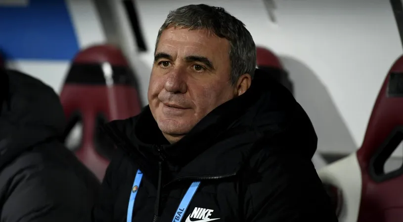 Gheorghe Hagi se obișnuiește greu cu ideea că o să joace în play-out. „Trebuie să uităm câte puncte avem”