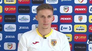 Înainte să revină la Fiorentina, Louis Munteanu și-a stabilit un obiectiv personal: vrea victorii cu Kosovo și Elveția în preliminariile Euro 2024! „Mergem să luăm 6 puncte, o să-mi dau viața pe teren!”