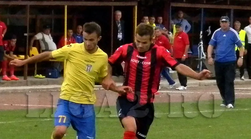 FC Caransebeș și Unirea s-au blocat reciproc.** Niczuly a făcut minuni în poarta brașovenilor