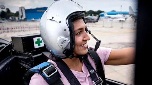 IMAGINEA ZILEI | Cristina Neagu, copilot într-o aeronavă din Al Doilea Război Mondial