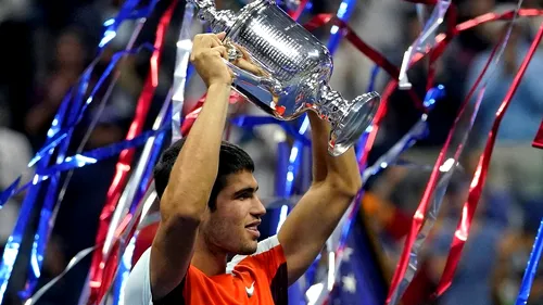 Tenisul are un nou star! Carlos Alcaraz a câștigat turneul de la US Open și a devenit cel mai tânăr lider mondial din istorie! Reacția lui Rafael Nadal | VIDEO