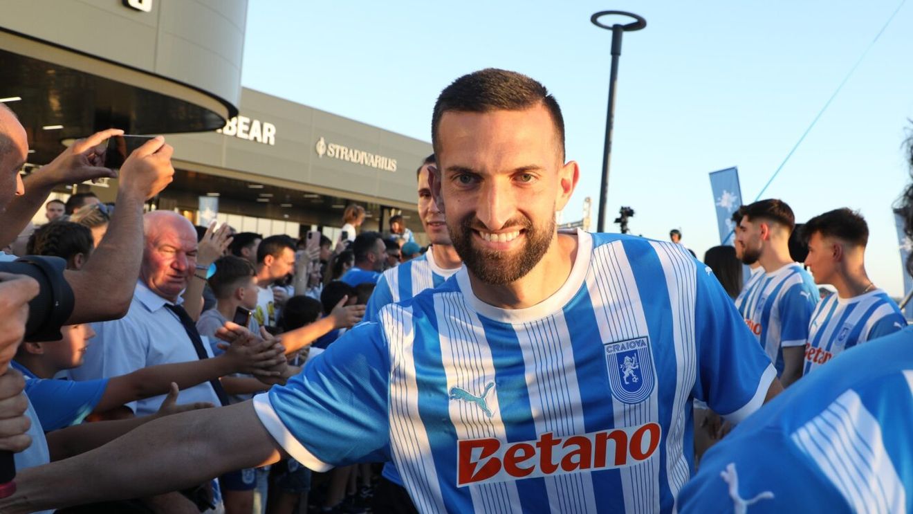 Spaniolul Gregorio Sierra dezvăluie motivul pentru care a ales să vină la Universitatea Craiova: „Provocarea e asta"