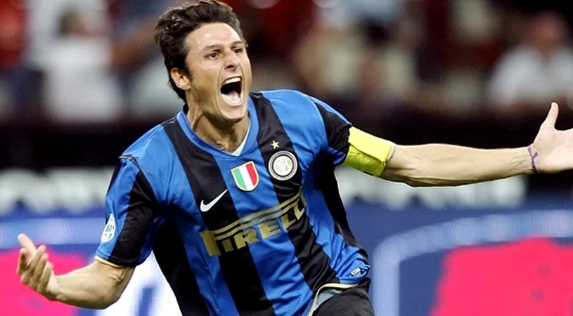 Zanetti, titanul lui Inter! Finala Ligii, meciul cu numărul 700 pentru 
