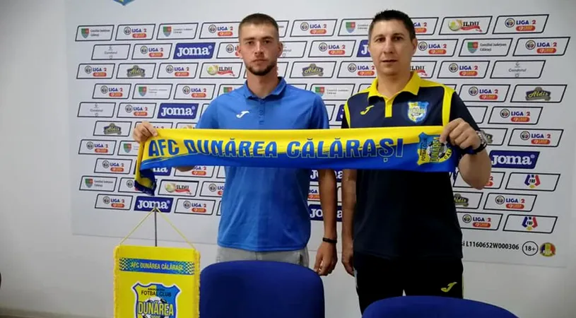 Dunărea Călărași a primit certificarea pentru noul sezon de Liga 2 și a anunțat primul transfer, un fost jucător al CSM Reșița