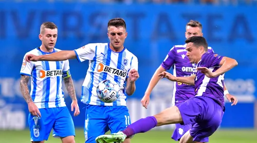 Universitatea Craiova – FC Argeș 1-0. Andrei Ivan a adus victoria oltenilor, la debutul în Liga 1